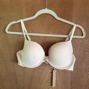 SKIMS Fits Everybody Demi Push Up Bra 36B Sand NEW!